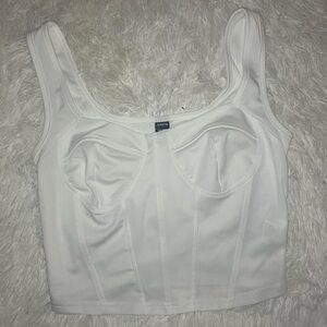 SHEIN White Crop Top